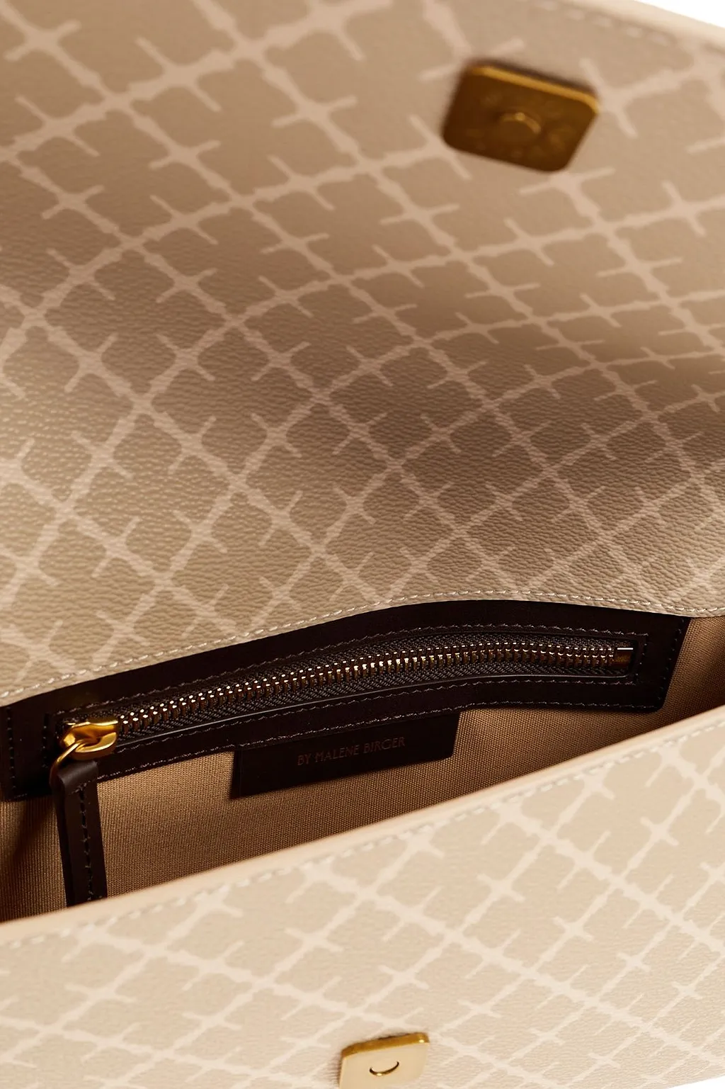 By Malene Birger Tallie Patterned Shoulder Bag