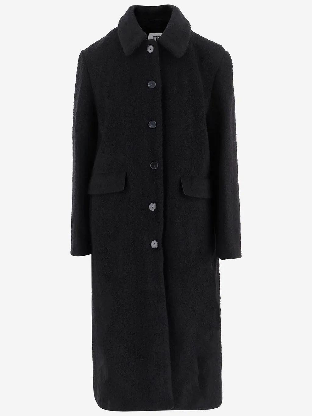 By Malene Birger Textured Single-Breasted Coat