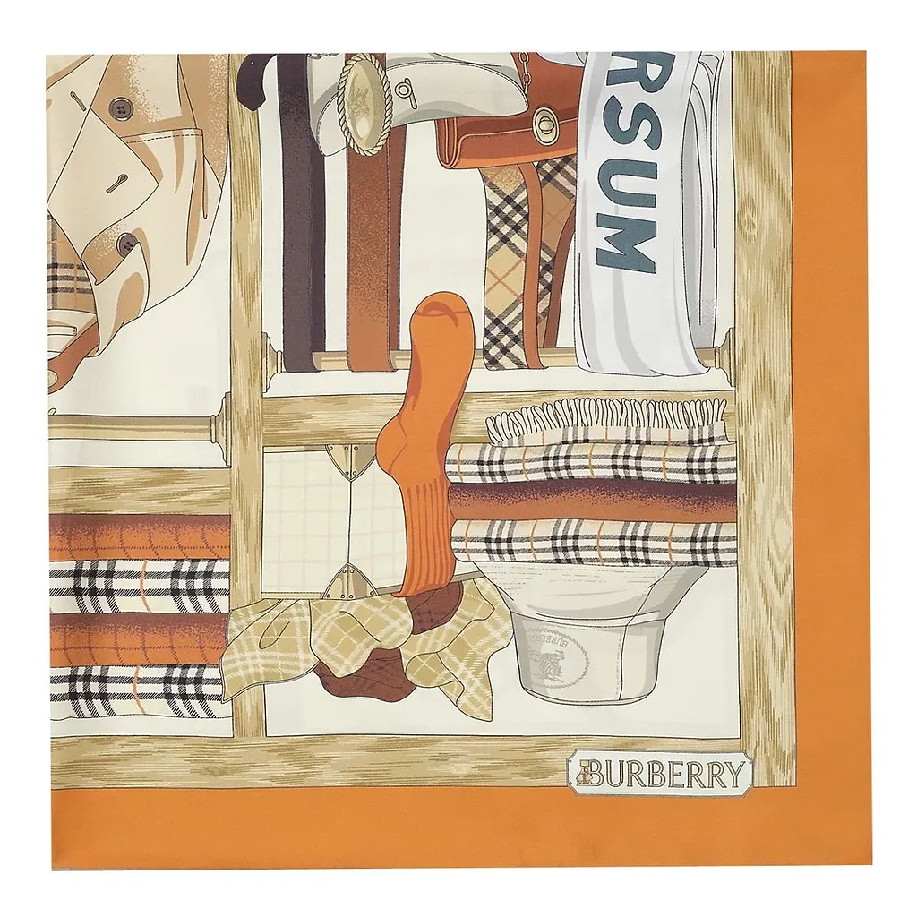 Burberry Wardrobe Finished-Edge Scarf