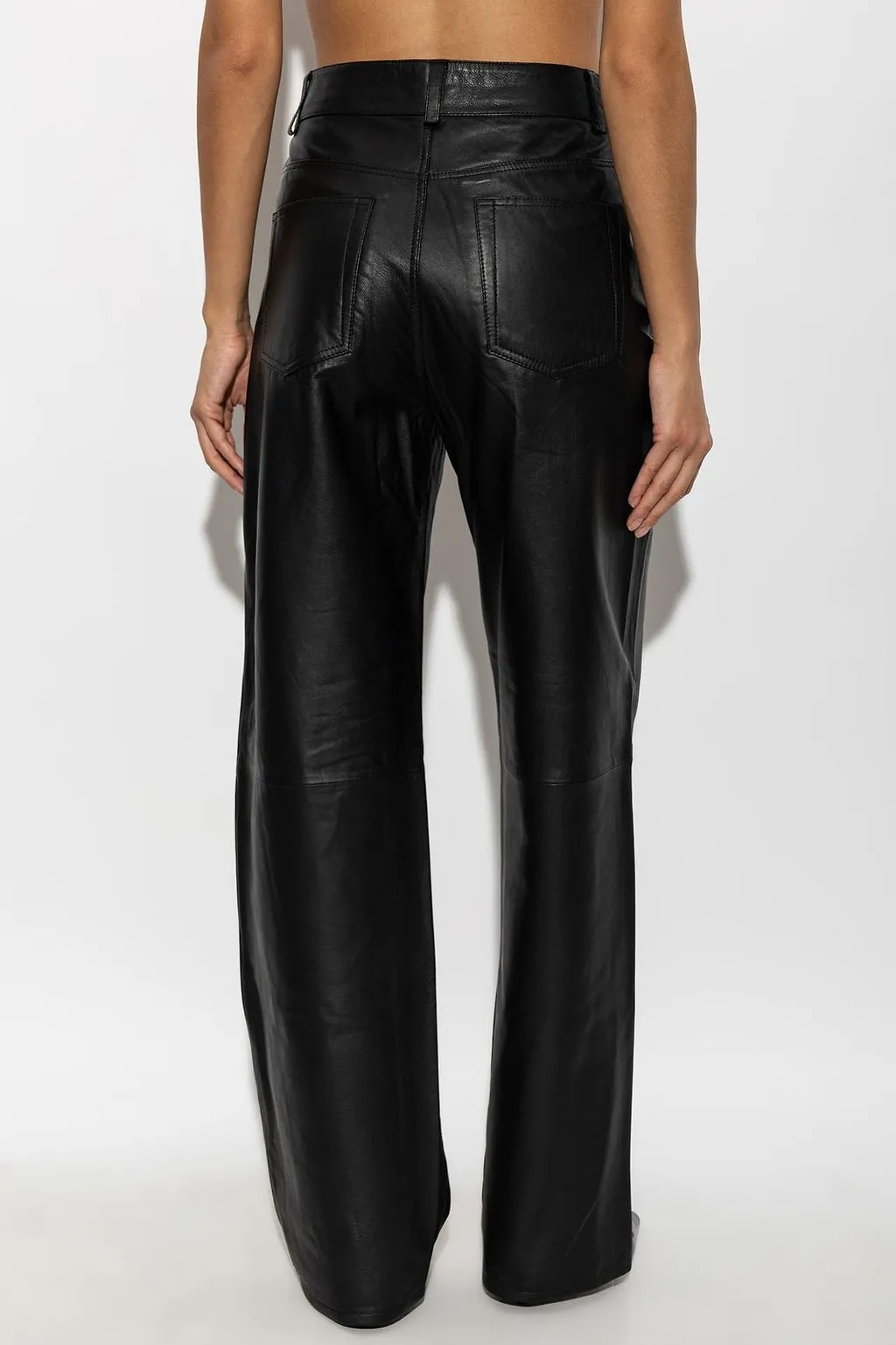 By Malene Birger Vinea Leather Trousers