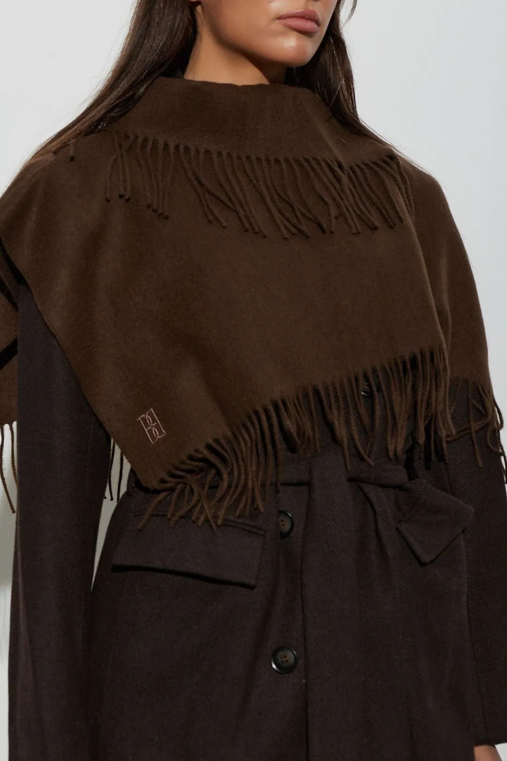 Turtla Fringed Scarf
