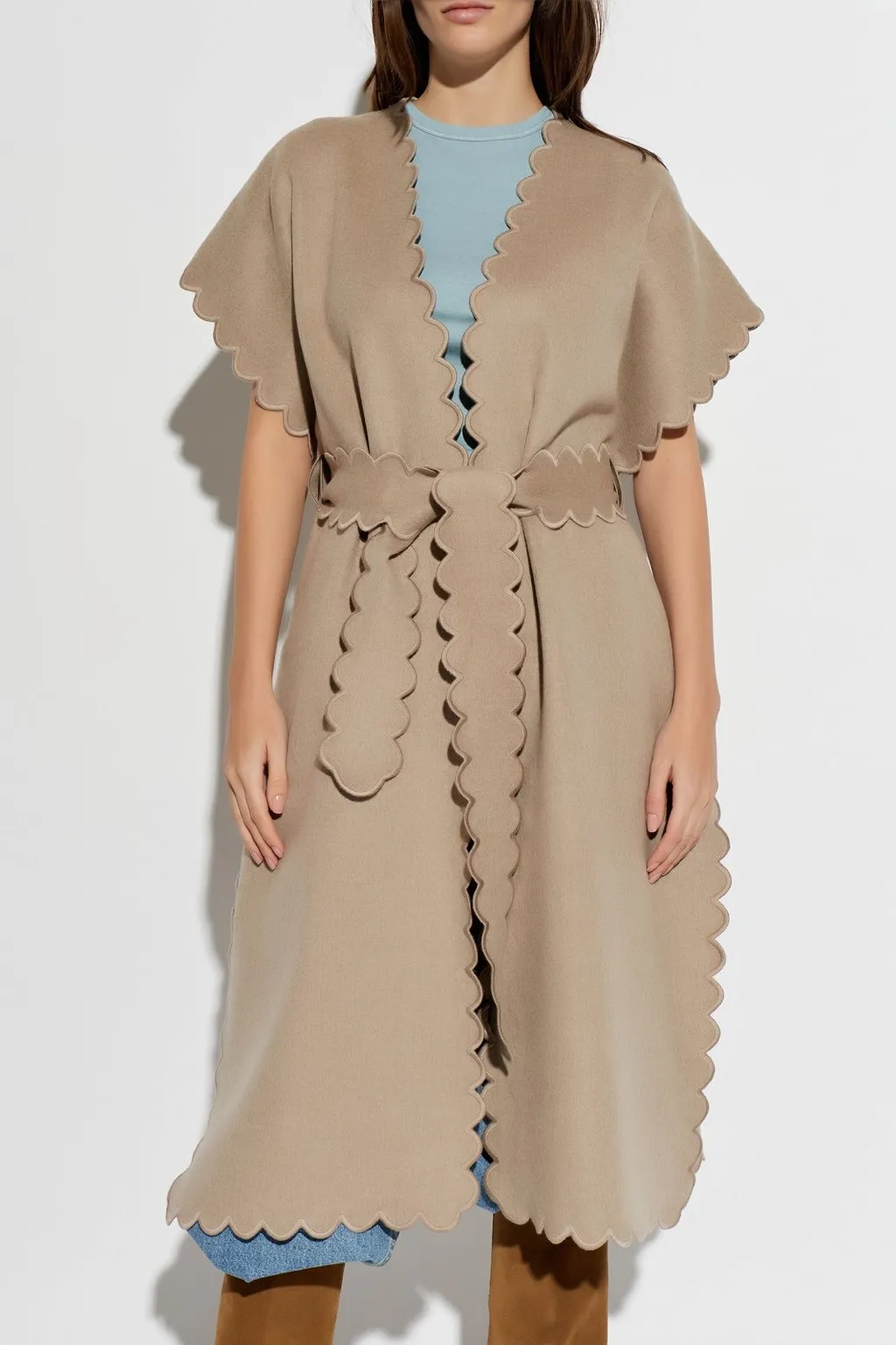 By Malene Birger Vibe Belted Long Vest