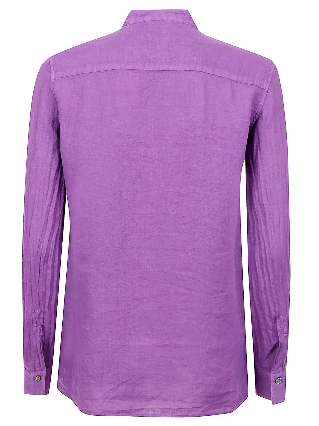 Caliban Band Collar Long-Sleeve Shirt