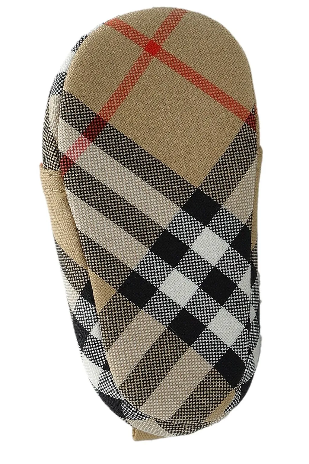 Burberry Kids Check Patterned Pre-Walker Shoes