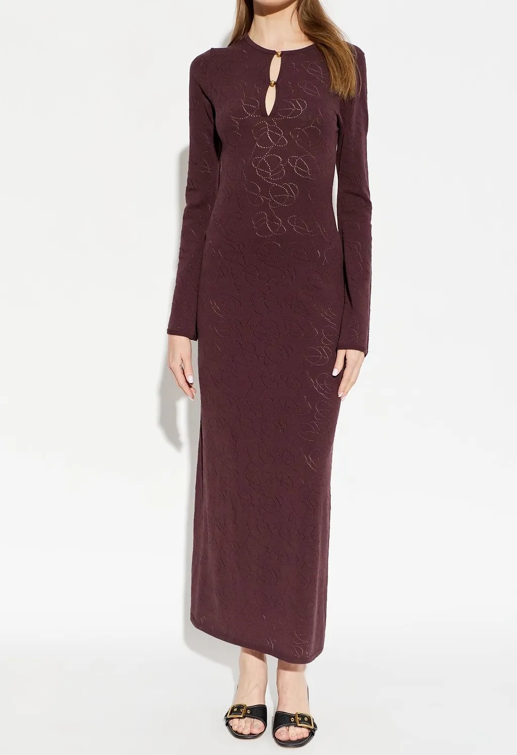 Beatriz Patterned Knitted Dress