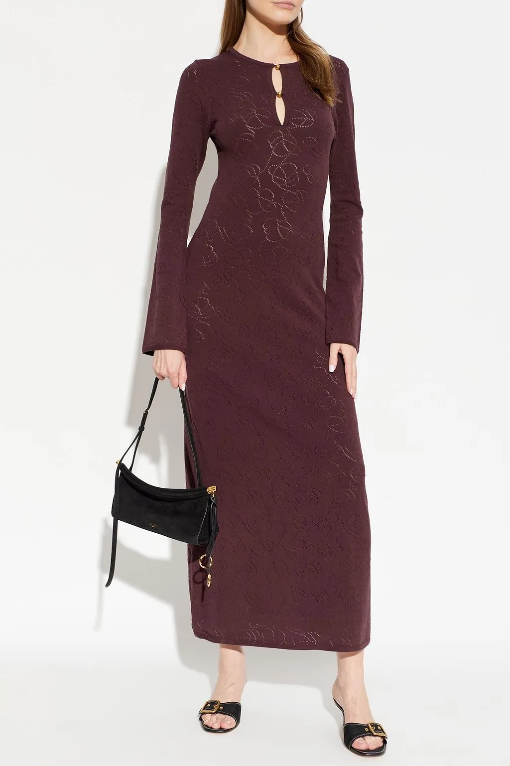 Beatriz Patterned Knitted Dress