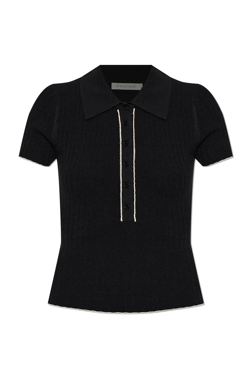 By Malene Birger Benita Contrast Trim Knitted Top