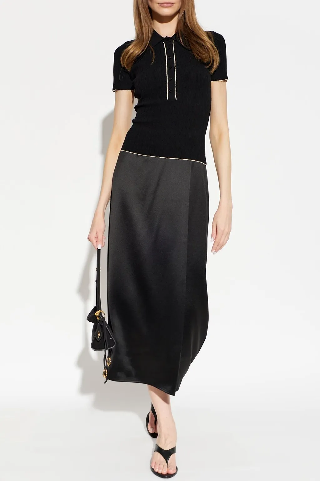 By Malene Birger Benita Contrast Trim Knitted Top