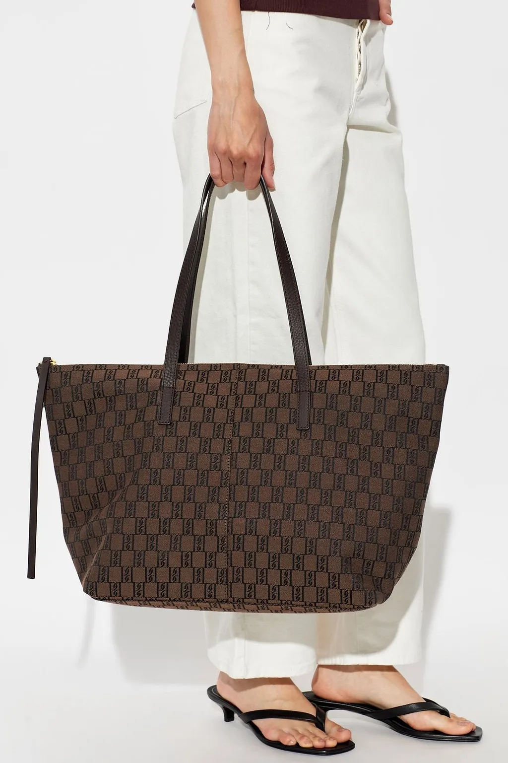 Carva Monogram Tote Bag