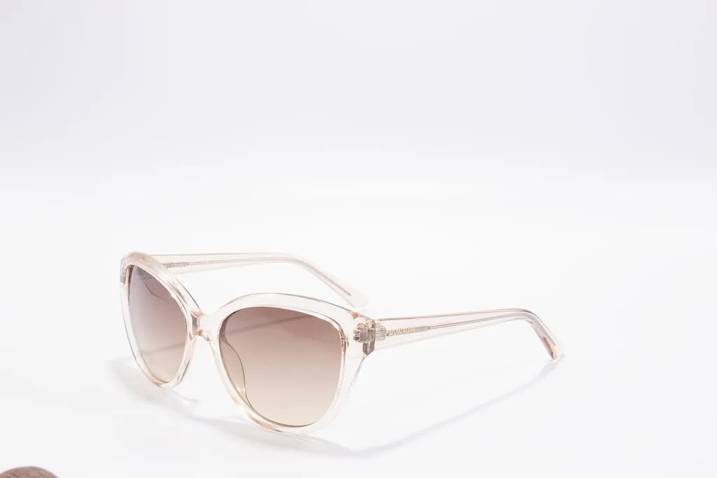Calvin Klein Oval Frame Sunglasses