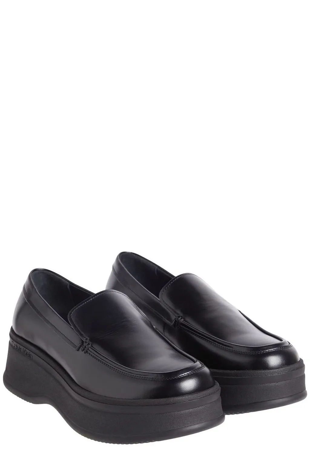 Calvin Klein Round-Toe Slip-On Loafers