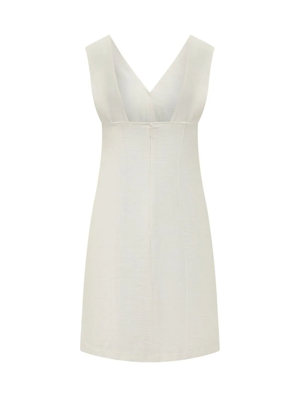 Calvin Klein Shine V-Neck Mini Dress
