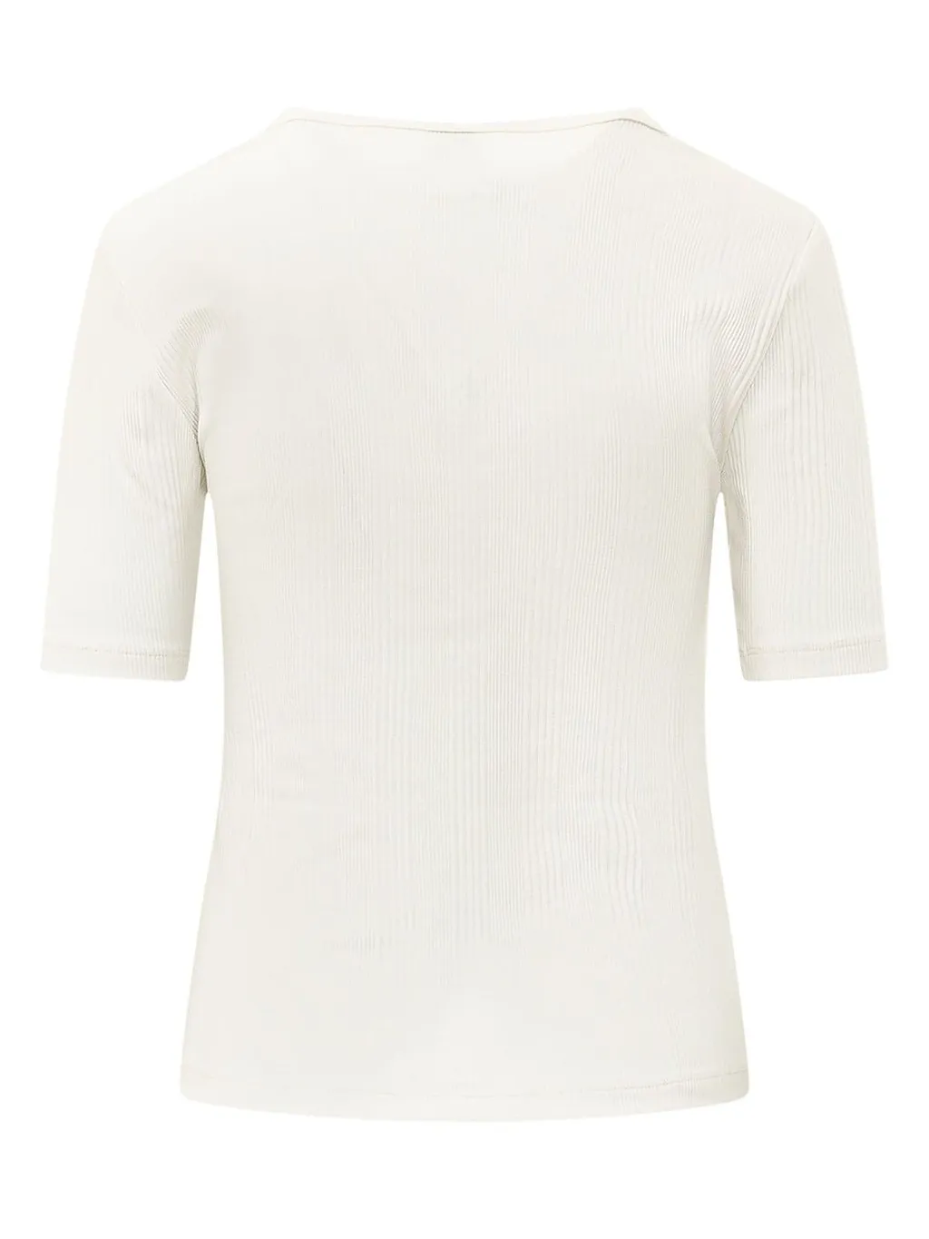 Calvin Klein Short-Sleeved Crewneck Knitted Top