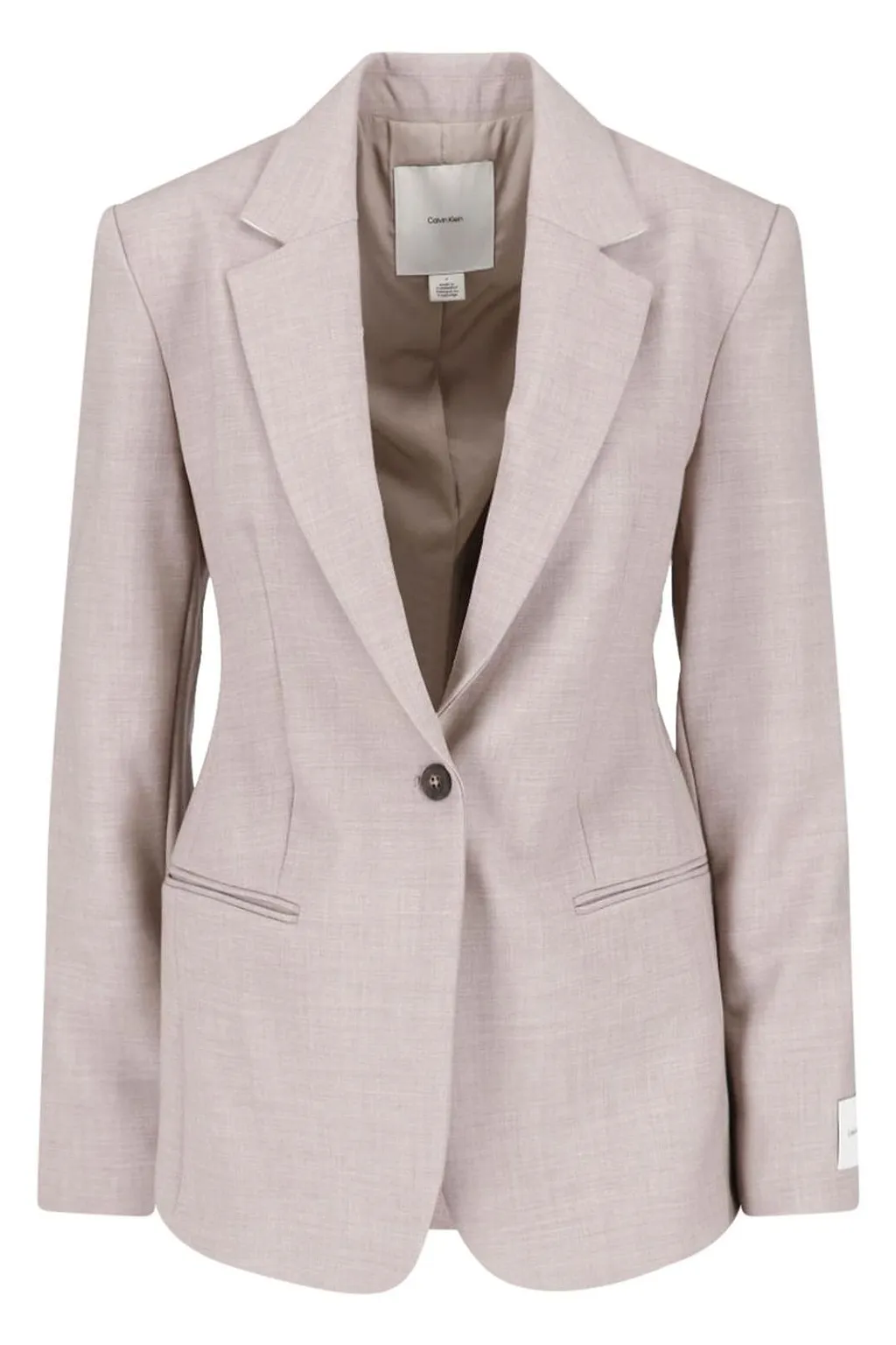 Calvin Klein Single-Breasted Blazer