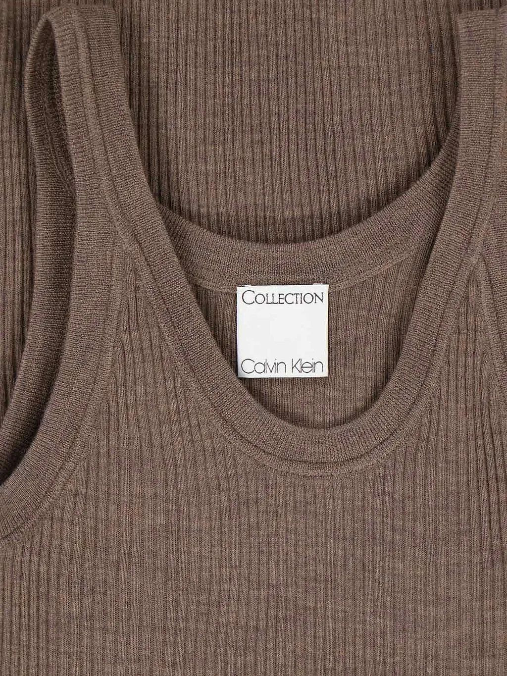 Calvin Klein Sleeveless Ribbed Top