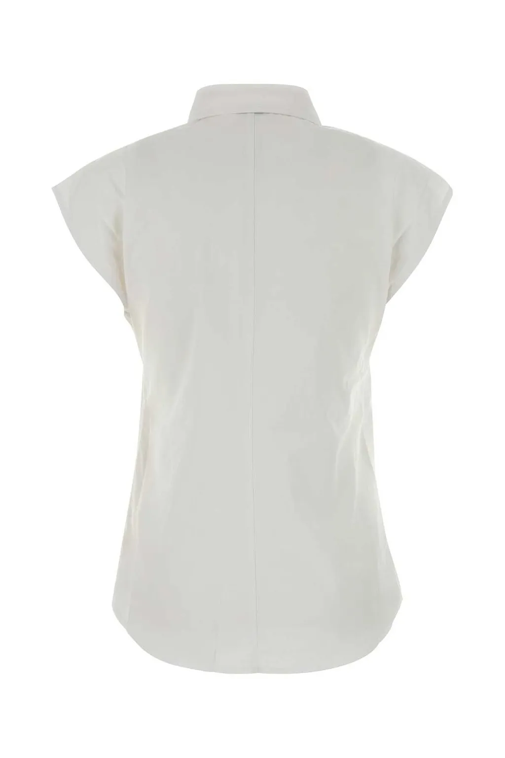Calvin Klein Tie-Waist Sleeveless Shirt
