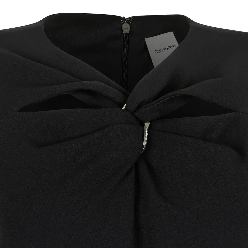 Calvin Klein Twisted Front Jumpsuit