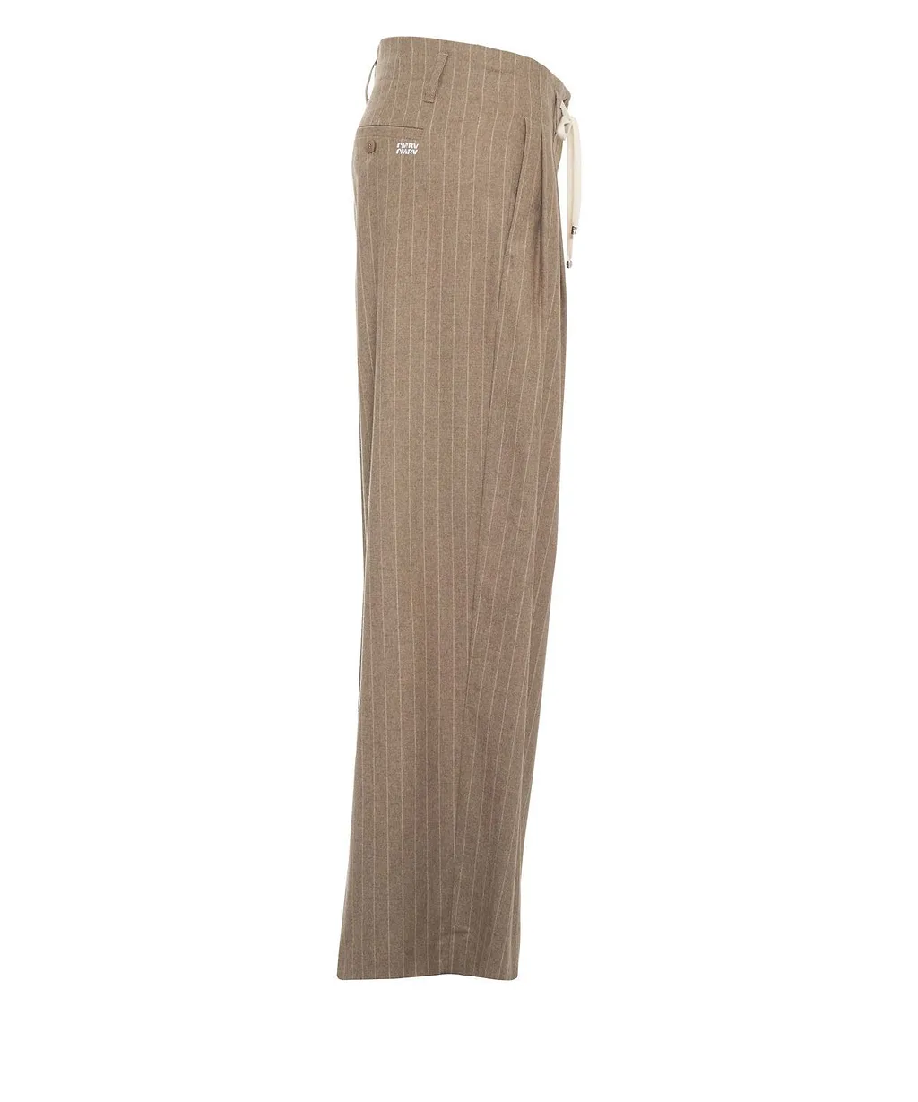 Addison Striped Drawstring Pants