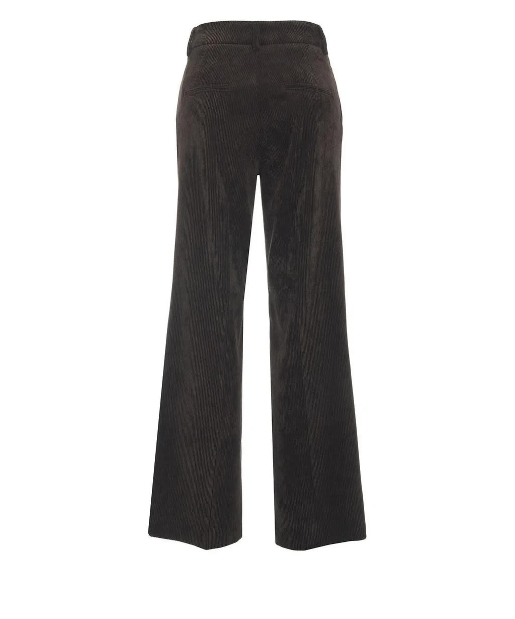 Amelie Straight-Leg Corduroy Pants