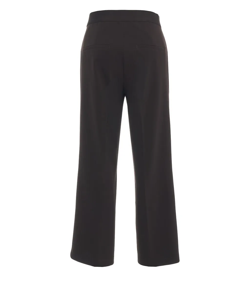 Cameron High-Waist Pleated Pants
