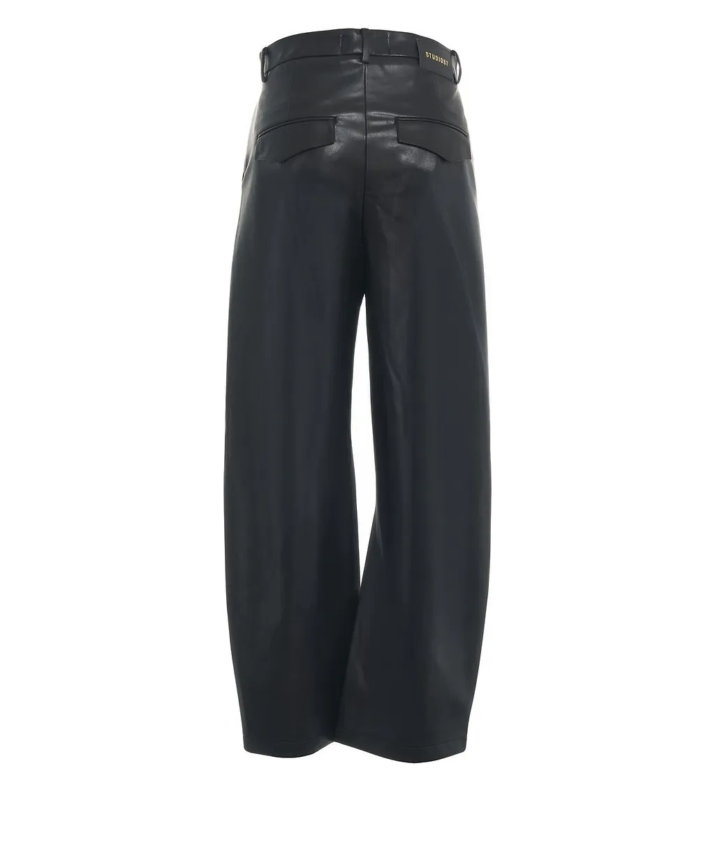 Edita High-Waist Wide-Leg Pants