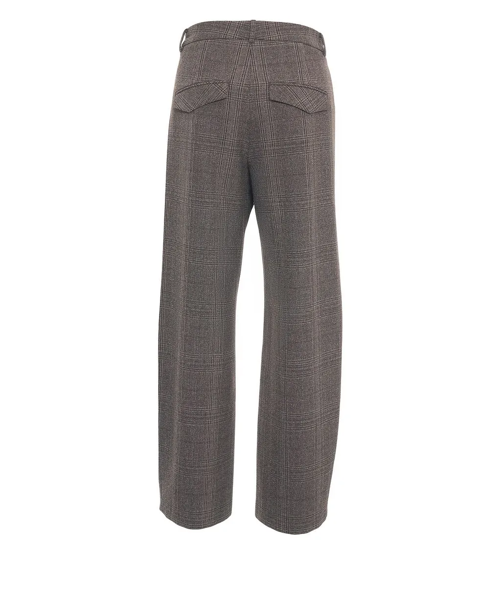 Edita Checked Atailored Trousers