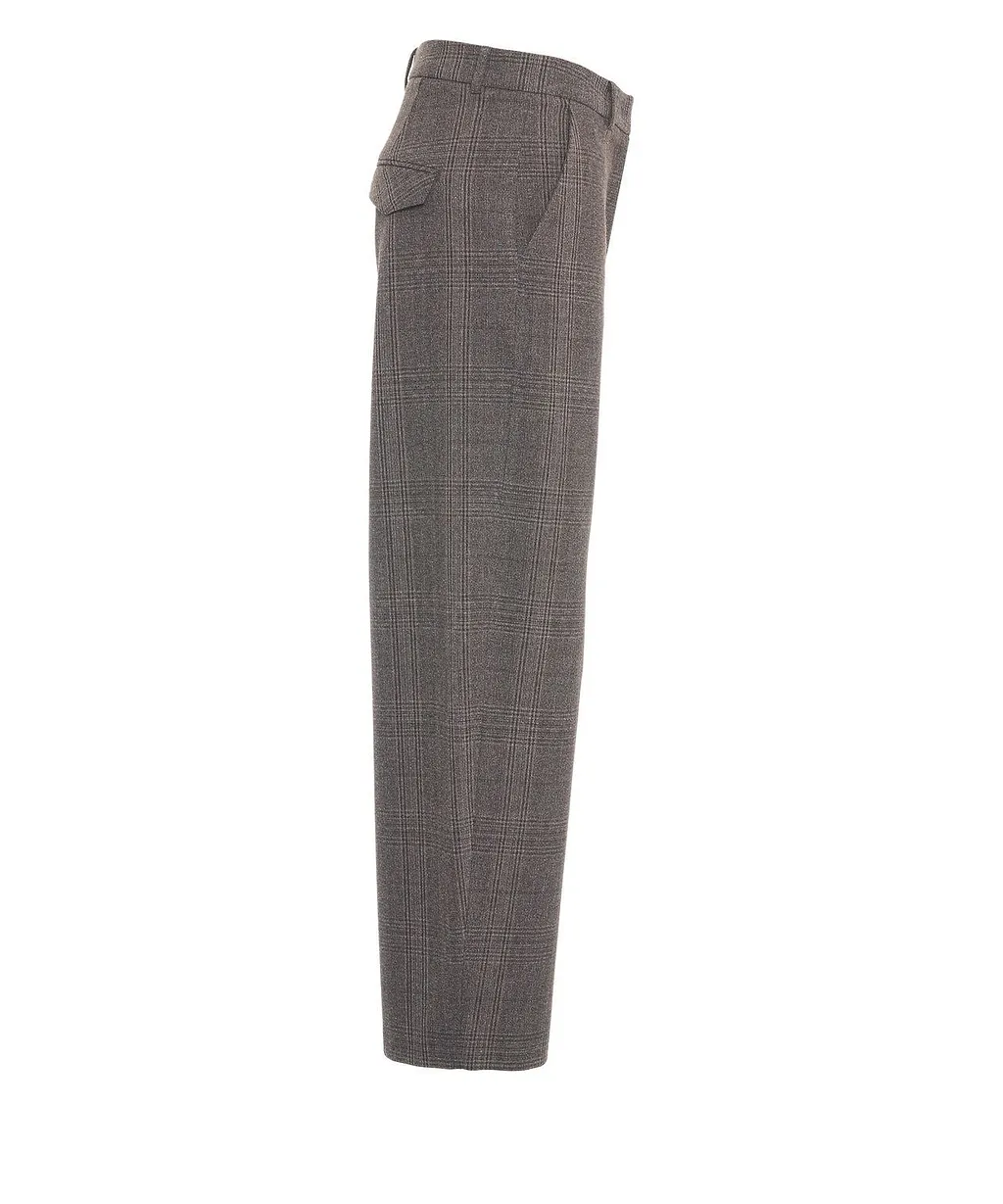 Edita Checked Atailored Trousers