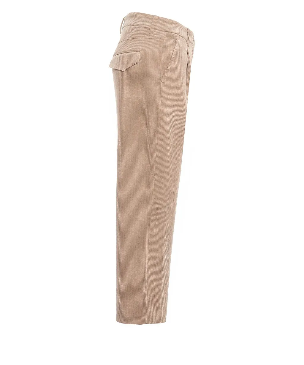 Cambio Ortensia Straight-Leg Corduroy Pants