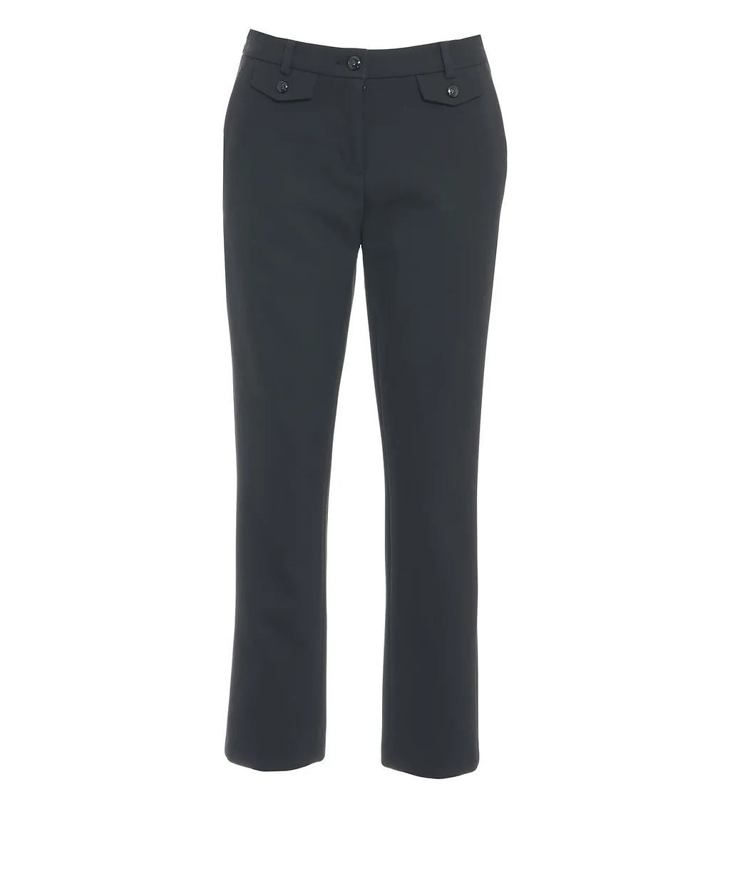 Krystal Straight-Leg Chino Pants