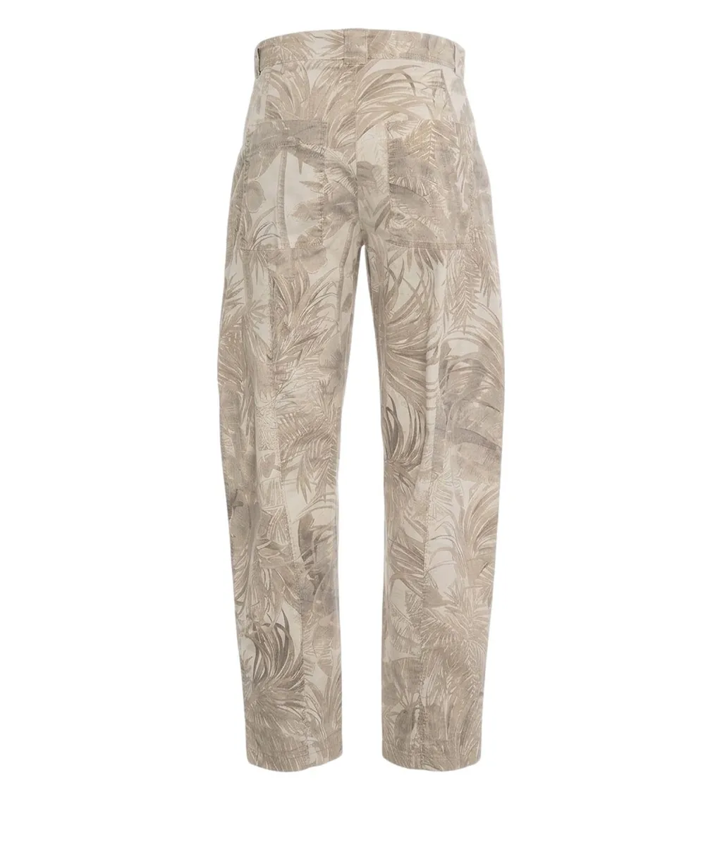 Cambio Ocean Graphic Printed Jeans