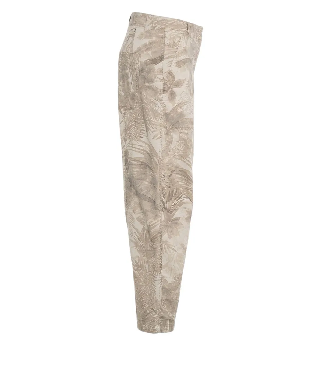 Cambio Ocean Graphic Printed Jeans
