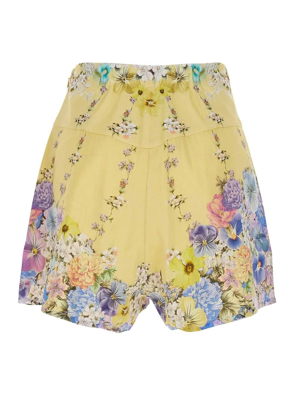 Camilla High-Waist Floral Embellished Shorts