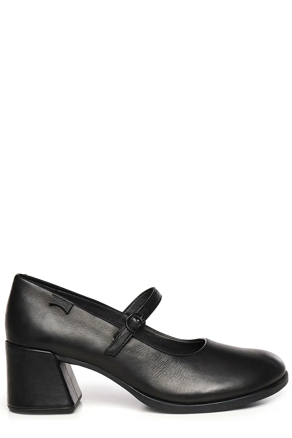 Camper Strap Block Heeled Pumps