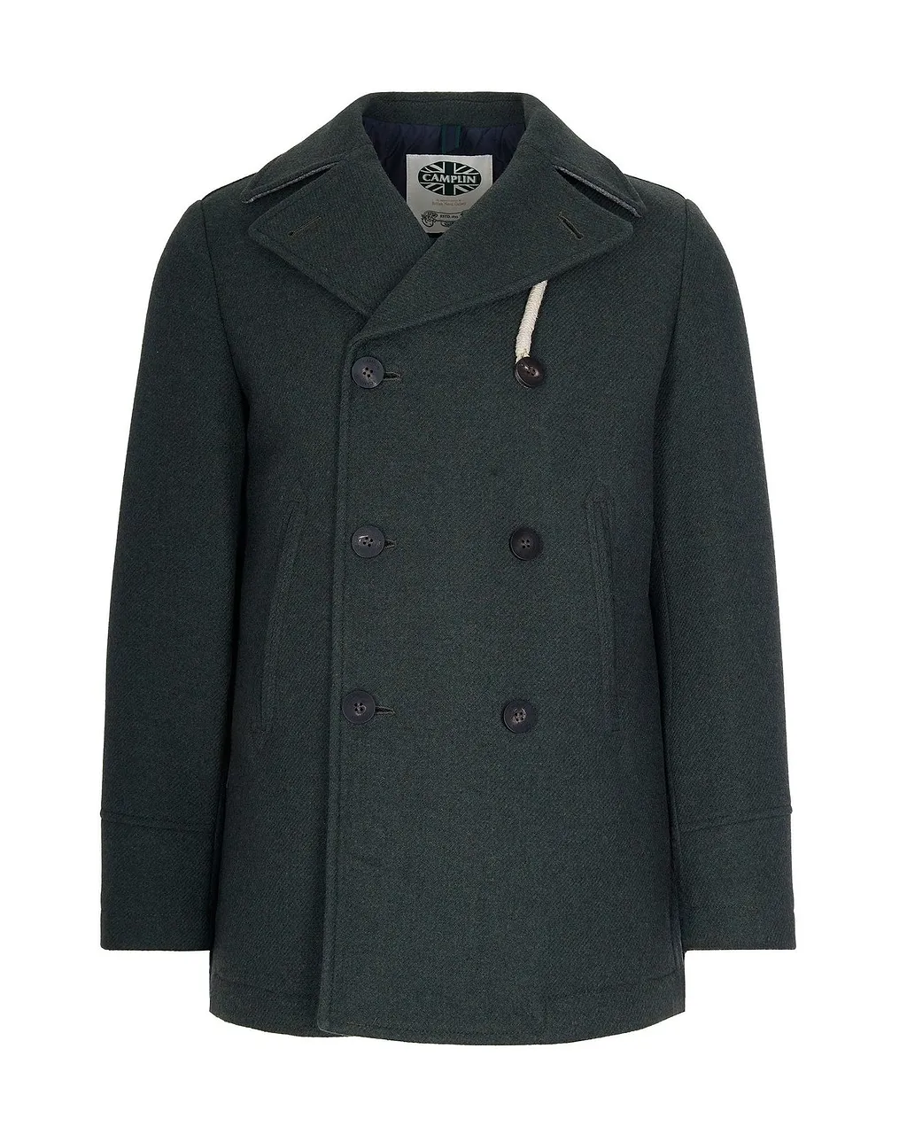 Island Double-Breasted Peacoat
