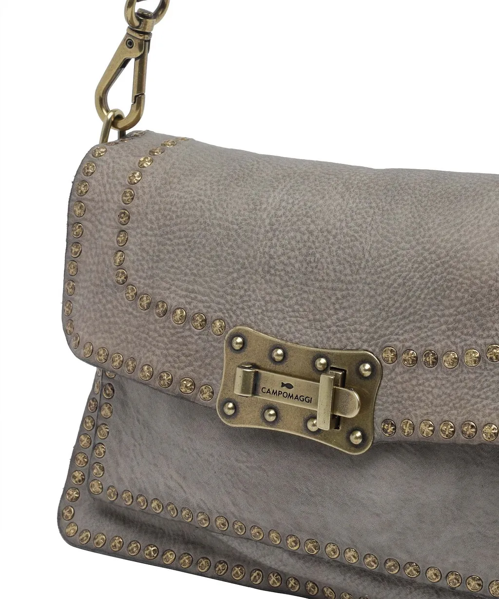 Agnese Studded Shoulder Bag