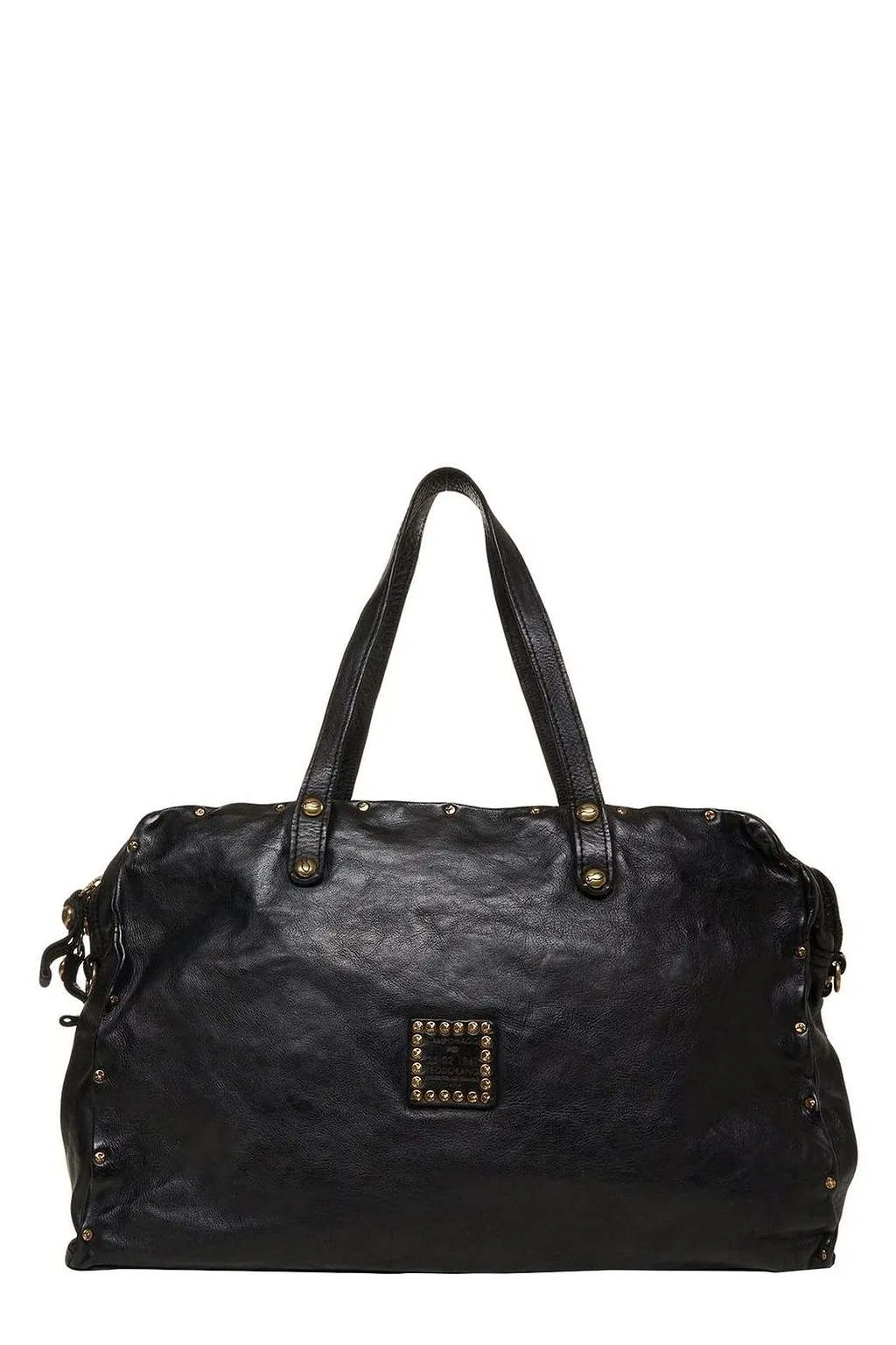 Clelia Studded Top Handle Bag