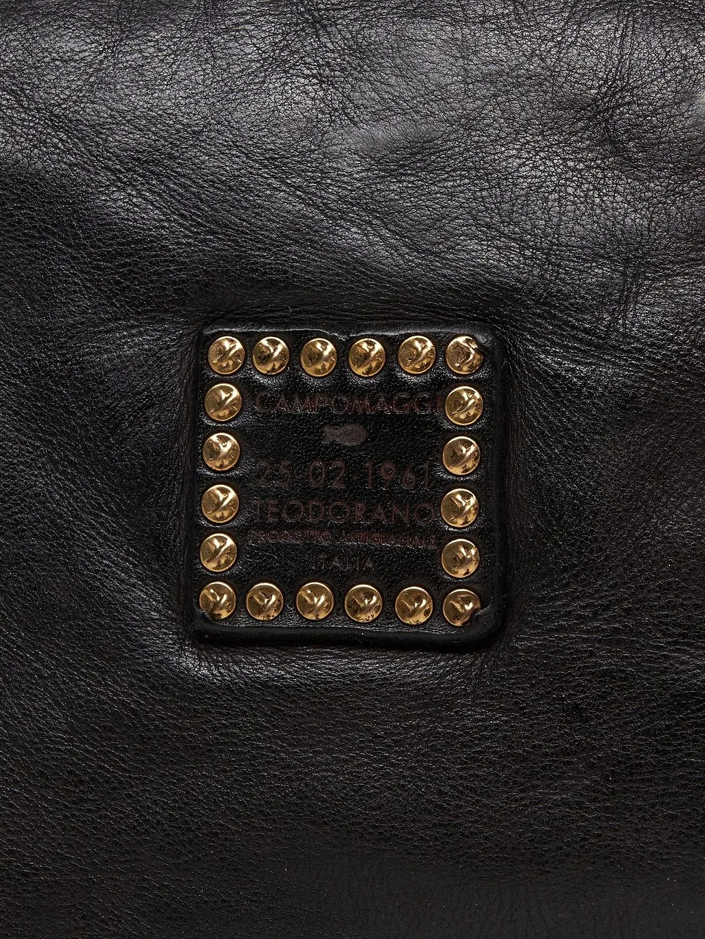 Clelia Studded Top Handle Bag