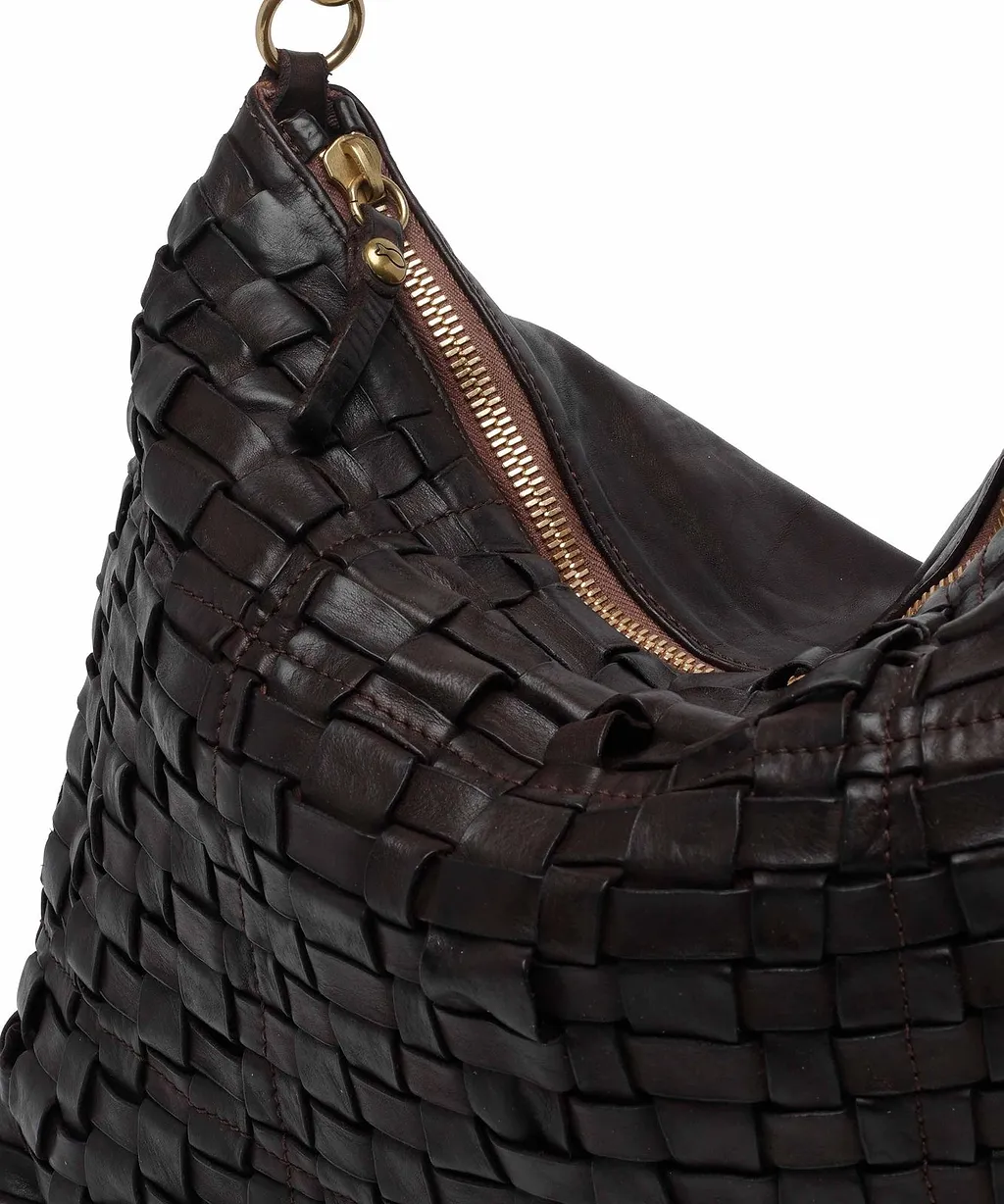 Campomaggi Woven Embellished Shoulder Bag