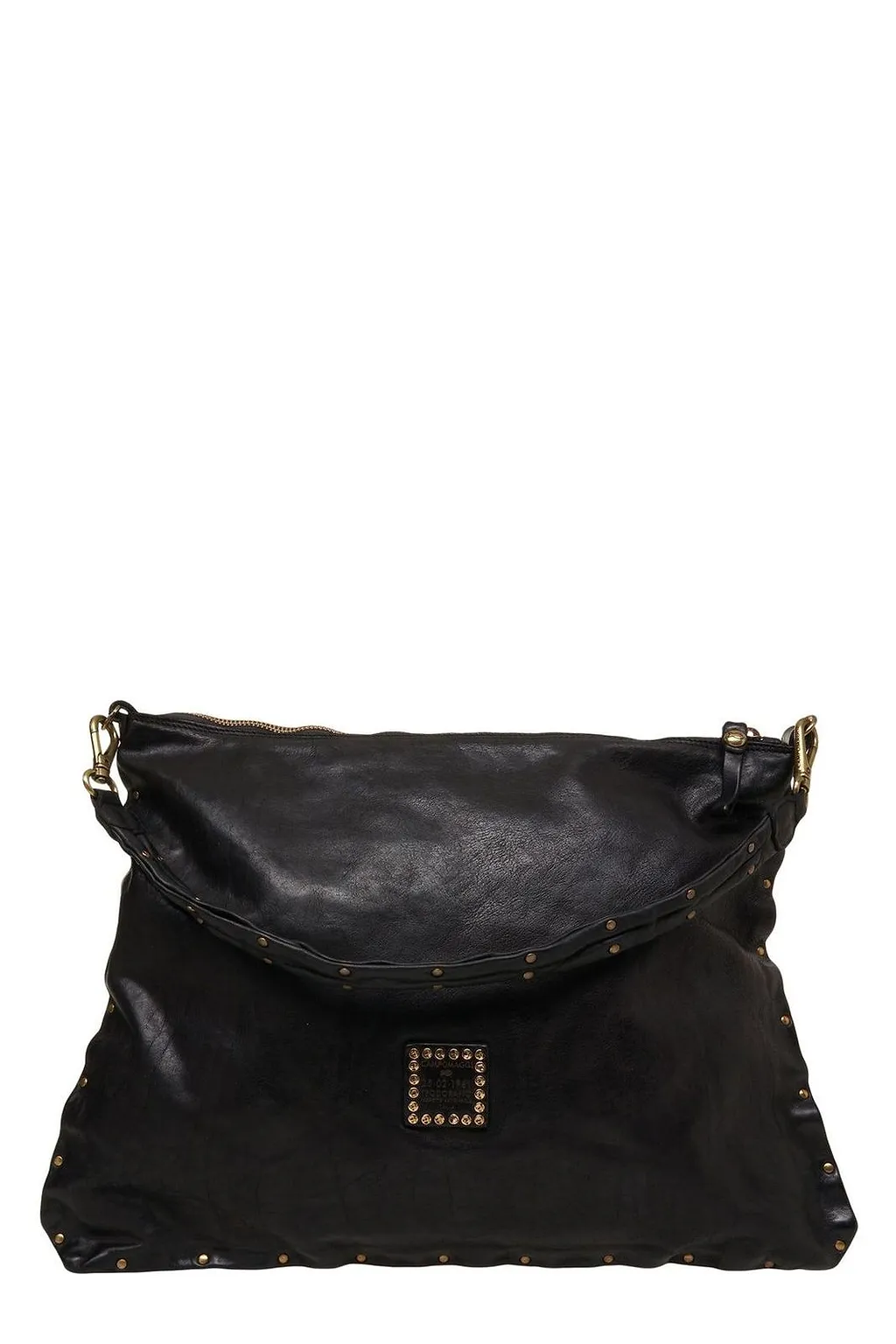 Campomaggi Studded Shoulder Bag