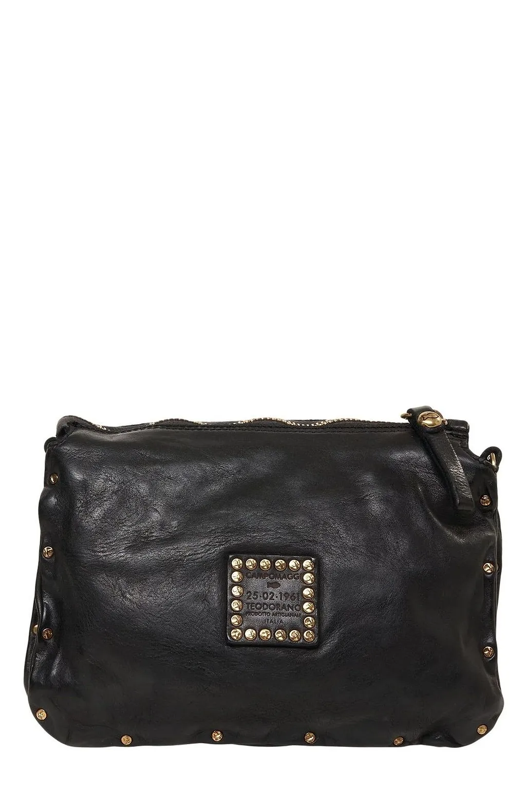 Campomaggi Studded Shoulder Bag