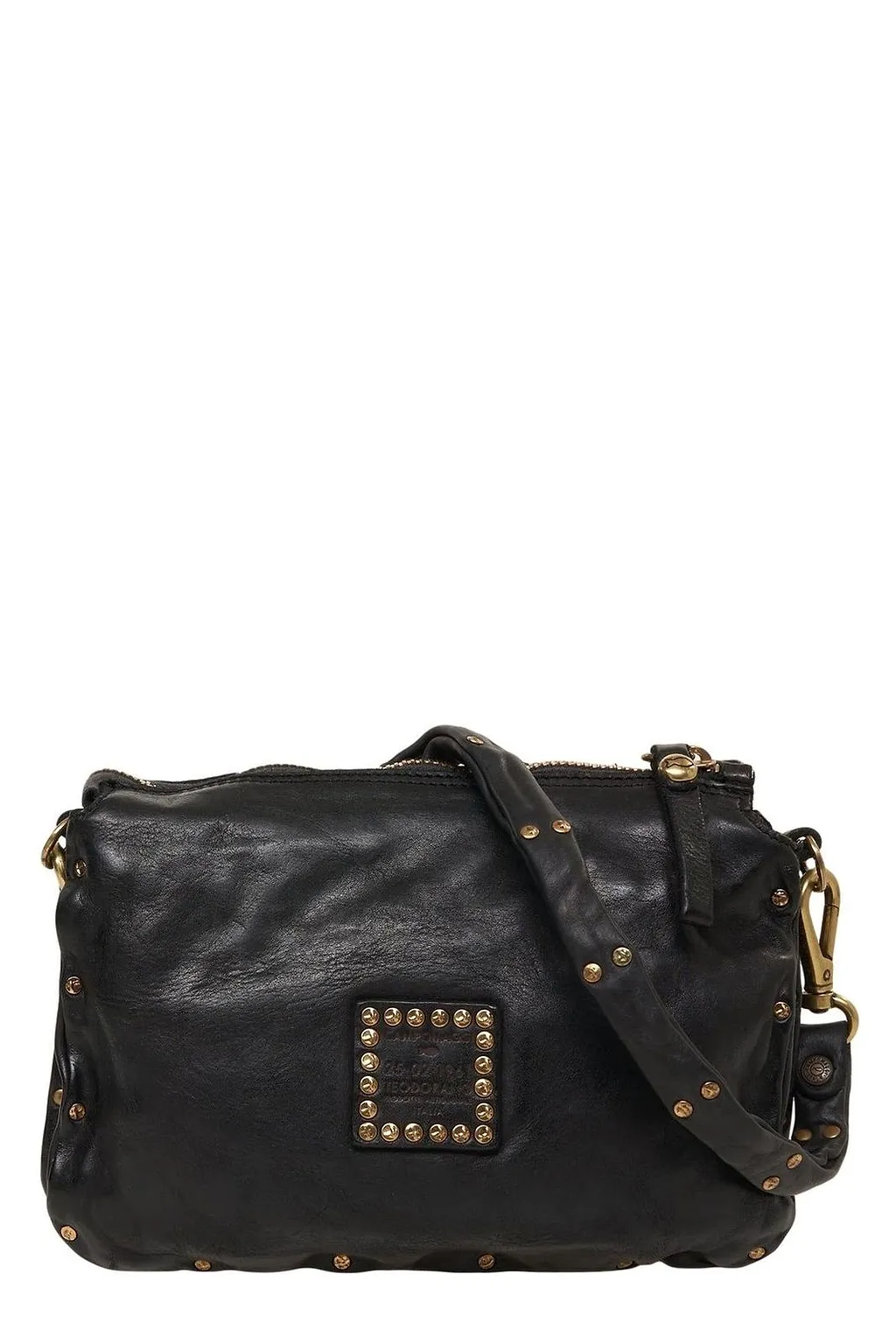 Campomaggi Studded Shoulder Bag