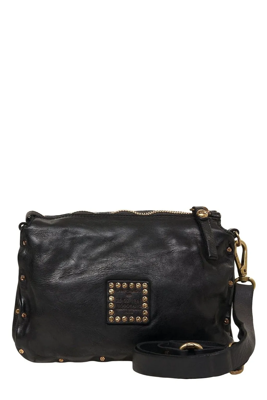 Campomaggi Studded Shoulder Bag