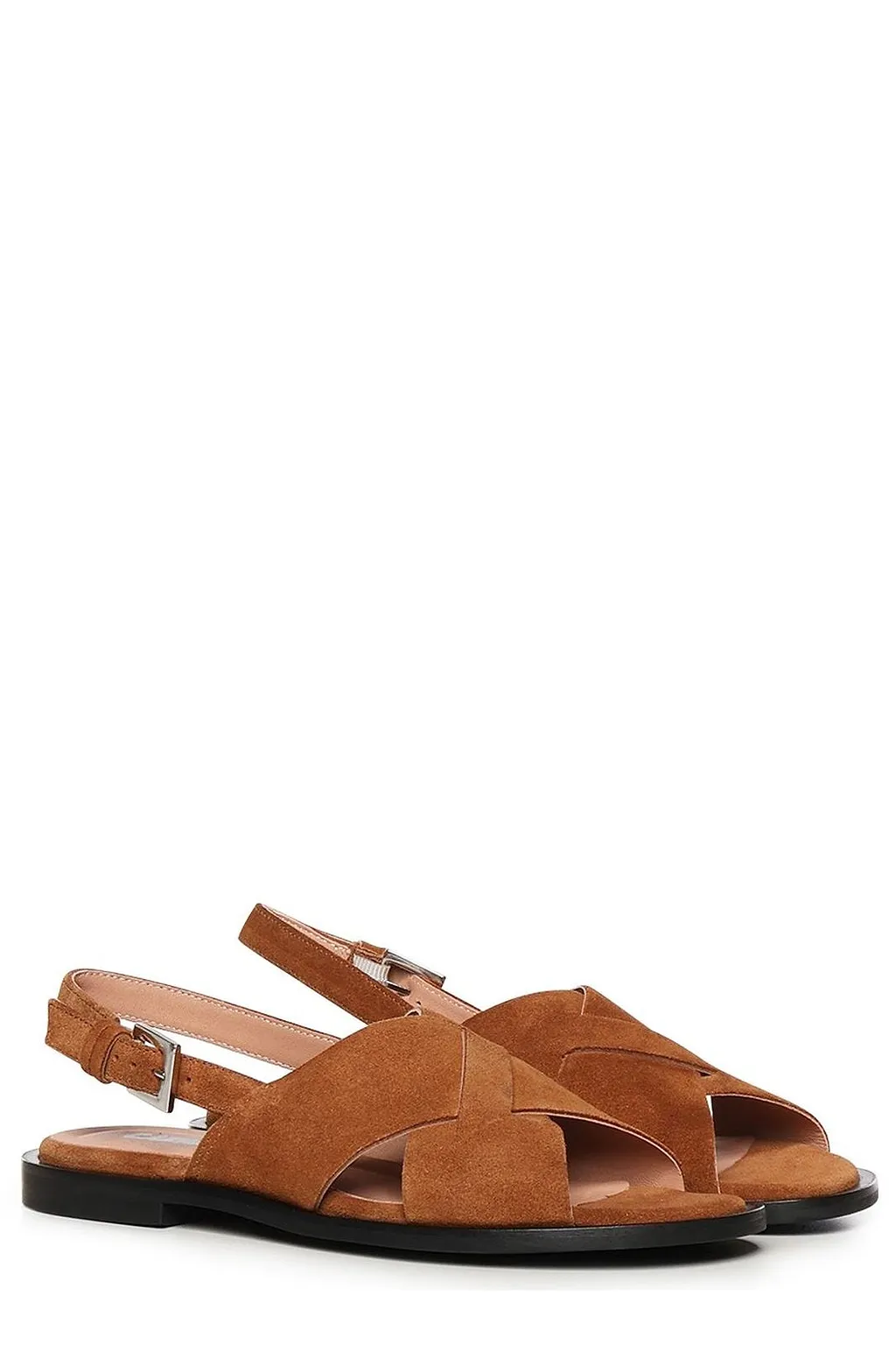 Carmens Crisscross Strap Flat Sandals