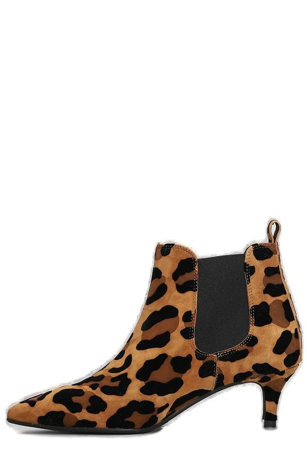 Deva Beat Pointed-Toe Ankle Boots