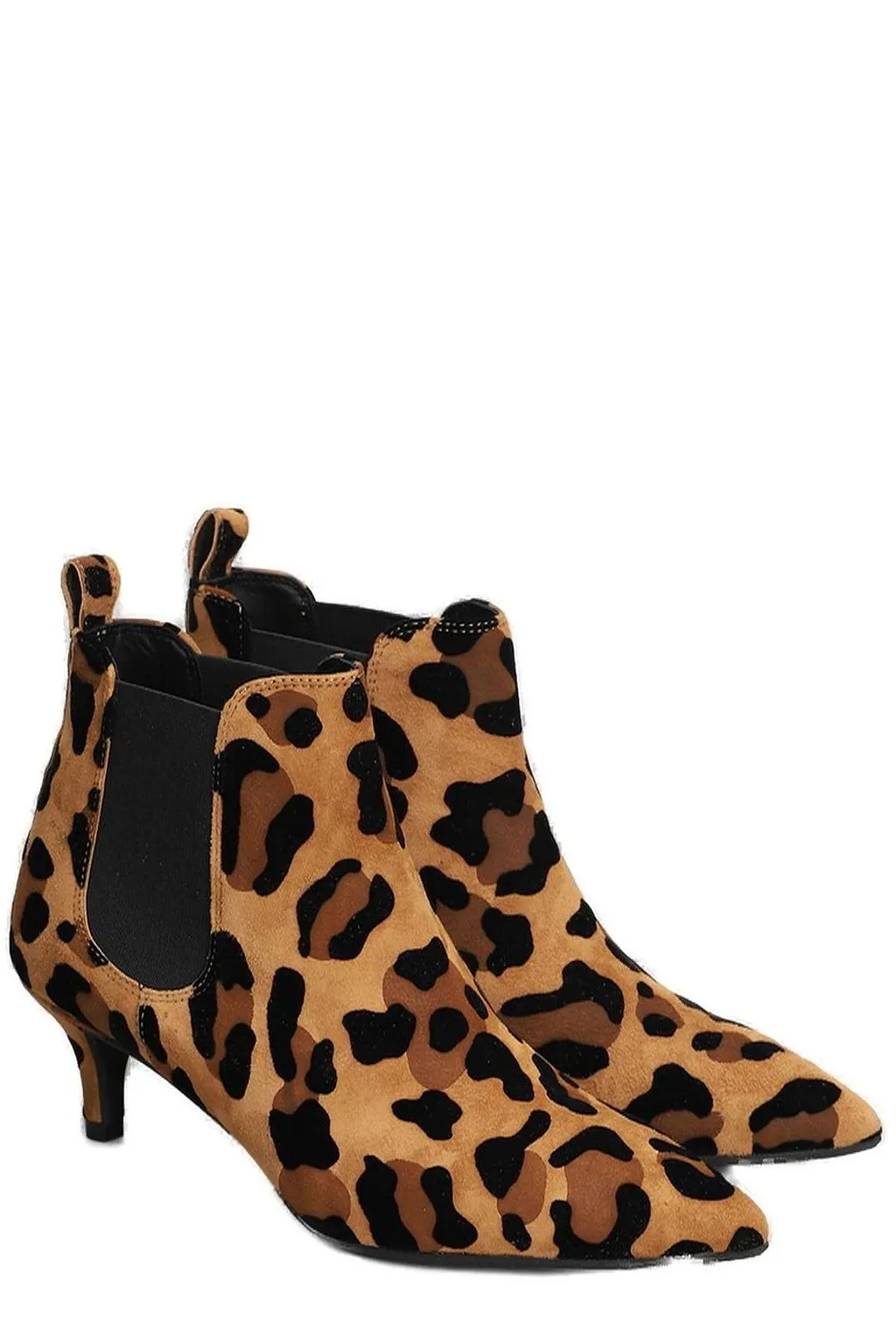 Deva Beat Pointed-Toe Ankle Boots