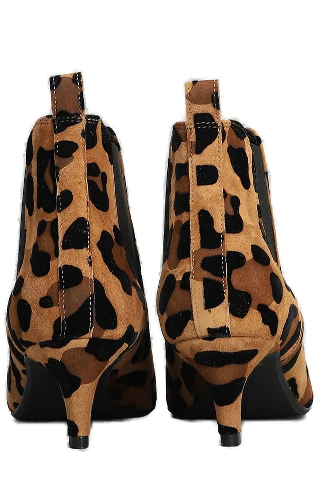 Deva Beat Pointed-Toe Ankle Boots