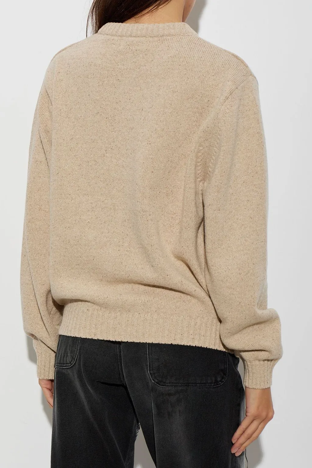 Dog Intarsia Knitted Sweater