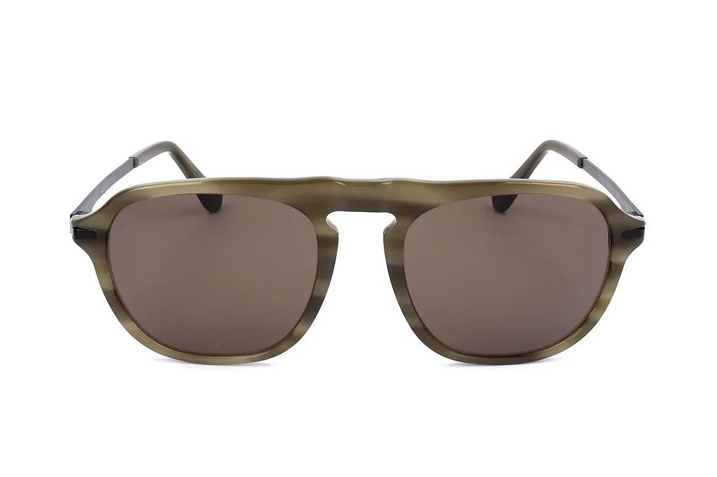 Canali Co219A Square-Frame Sunglasses
