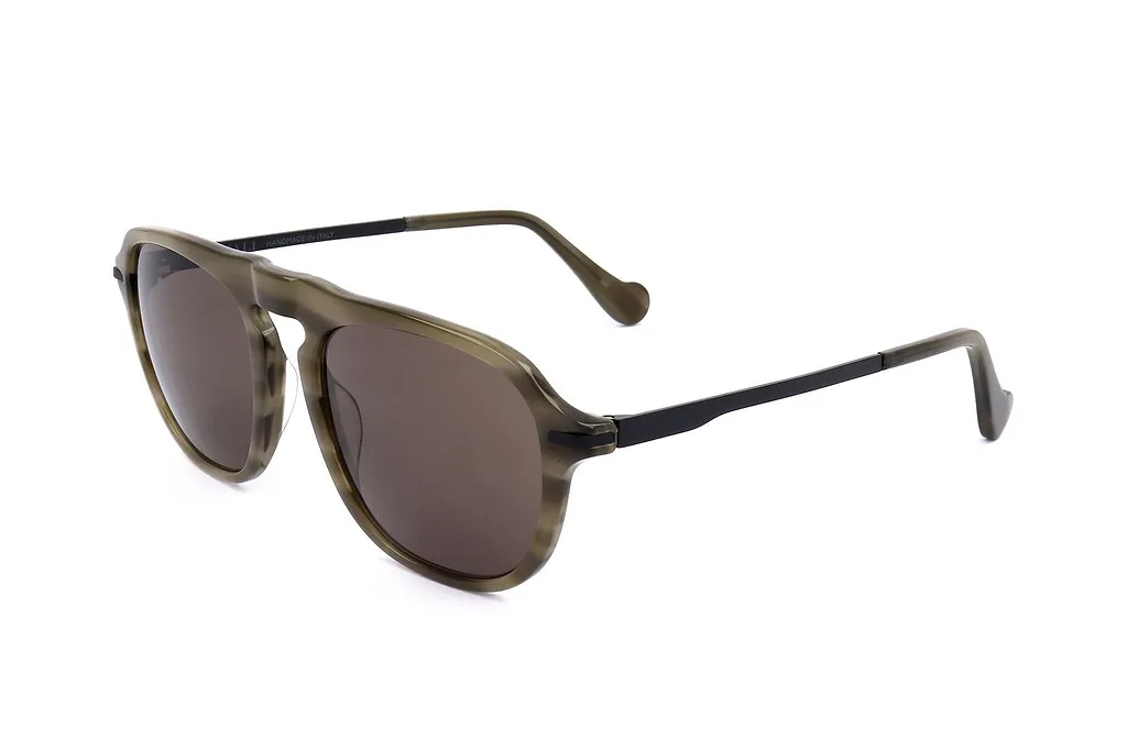 Canali Co219A Square-Frame Sunglasses