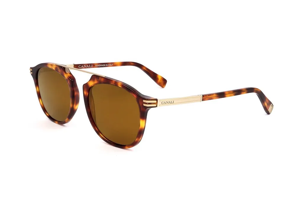 Canali Co 214 Round Sunglasses